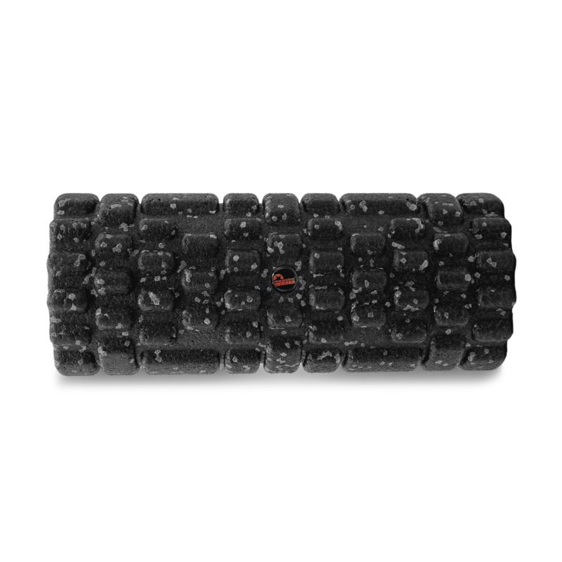 Roller do masażu Majestic Sport TENSO DURO 33x14 cm z wypustkami czarno-szary 1 szt.