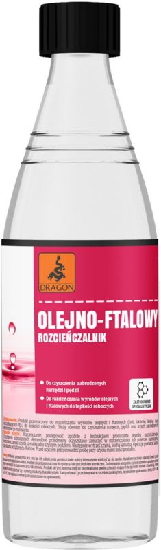 Rozcieńczalnik Dragon do wyrobów olejnych i ftalowych 0,5 l