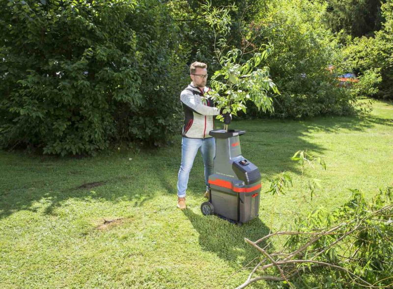 ROZDRABNIACZ do gałęzi FREZOWY AL-KO 2800W Silnik INDUKCYJNY Kosz 48l KÓŁKA