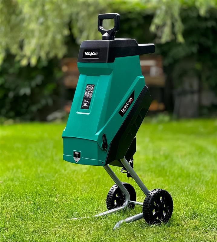 Rozdrabniacz do gałęzi gładkolufowy Tokachi TurboCrush TC 45 rębak elektryczny 1 szt.