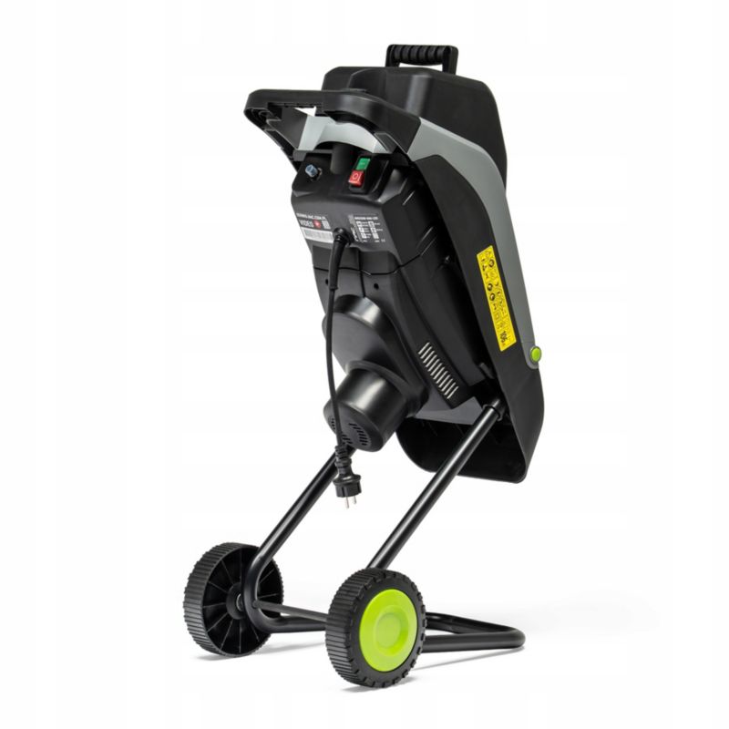 Rozdrabniacz do gałęzi NAC 2500 W Rębak nożowy do 45 mm Mobilny Worek 50 l