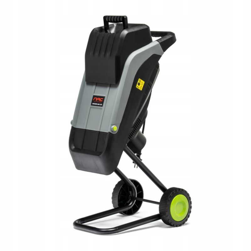 Rozdrabniacz do gałęzi NAC 2500 W Rębak nożowy do 45 mm Mobilny Worek 50 l