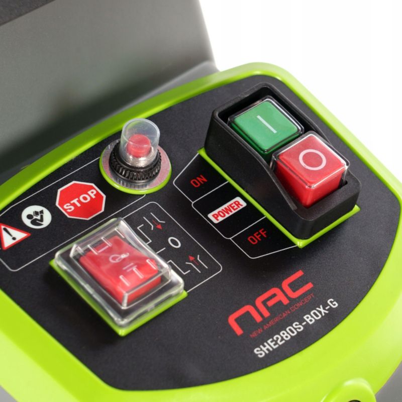 ROZDRABNIACZ DO GAŁĘZI NAC RĘBAK FREZOWY ELEKTRYCZNY 2800W KOSZ 60L MOCNY