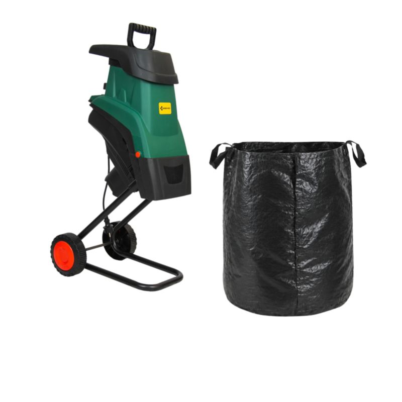 Rozdrabniacz elektryczny do gałęzi 45 mm moc 2600 W nożowy Greenso RE2600 - 1 szt.