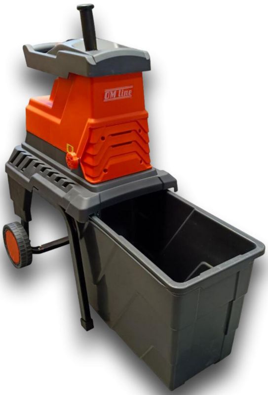 Rozdrabniacz Oleo-Mac Om-Line Els Elektryczny Frezowy Zębatkowy Na Frez Rozdrabniarka Rębak Do Gałęzi 2800W / 45Mm 1szt.