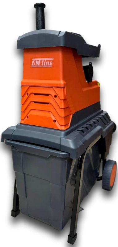 Rozdrabniacz Oleo-Mac Om-Line Els Elektryczny Frezowy Zębatkowy Na Frez Rozdrabniarka Rębak Do Gałęzi 2800W / 45Mm 1szt.