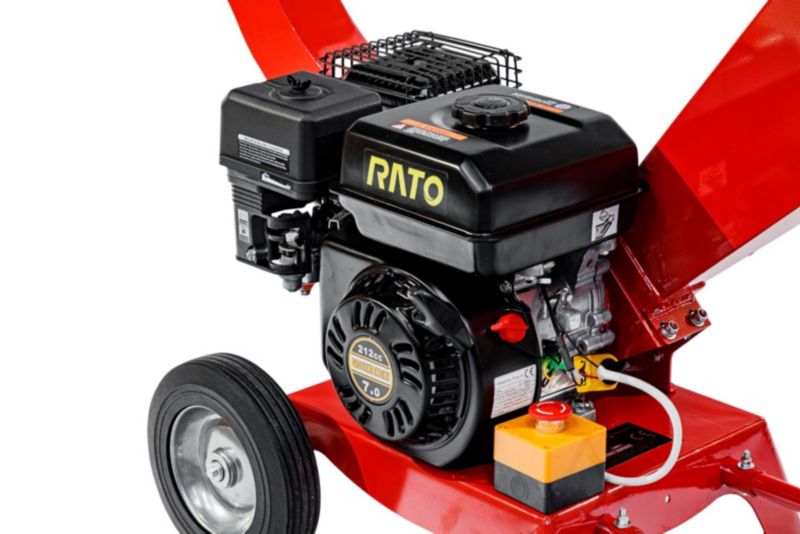 Rozdrabniacz spalinowy Greenso GBK-70-1 RATO 7 KM nożowy rębak 1 szt.