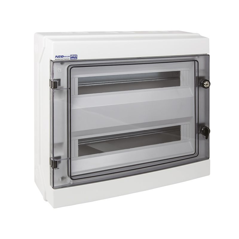 Rozdzielnia natynkowa hermetyczna  Elektro-plast 2 x 18-mod IP65 RH 36.136 1szt.
