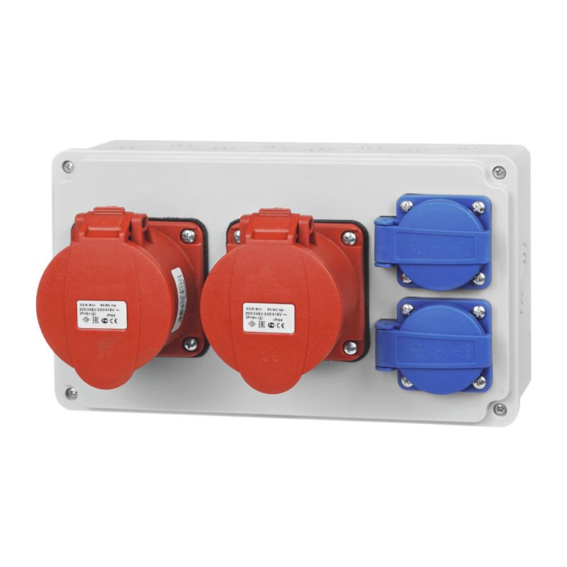 Rozdzielnica Adelid Rsbo 2 X 32A 5P + 2 X 230V Ip65 1szt.