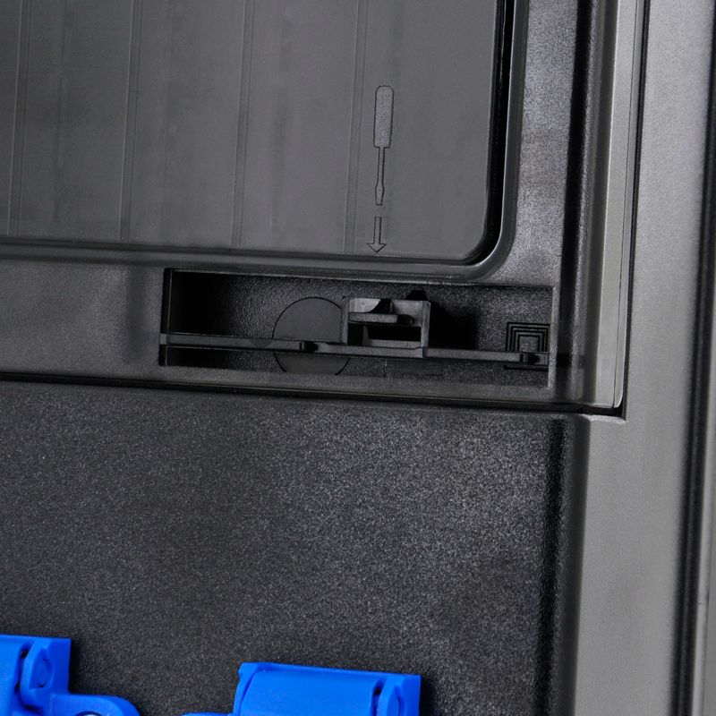 Rozdzielnica budowlana ELS Elektrotechnika 11NO411CZ 4x230V 2x400V 16A/32A IP54, obudowa ABS czarna, pełne okablowanie, 1 szt.