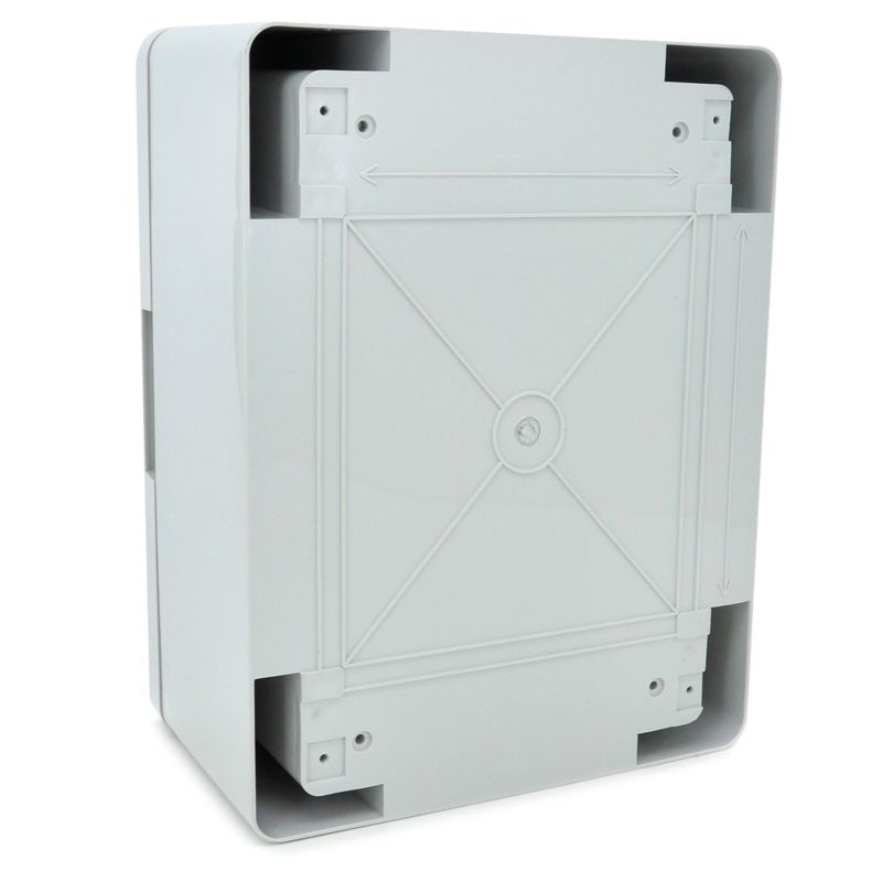 Rozdzielnica budowlana ELS Elektrotechnika N21B11B1ABS 2x230V 1x32A 1x16A 5P zabezpieczona B16, zamykana obudowa ABS IK10, 1 szt.