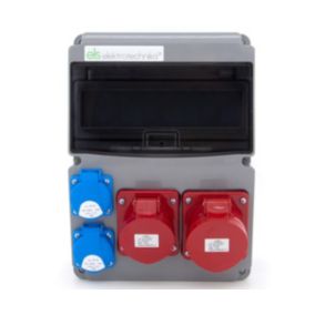 Rozdzielnica budowlana, rozdzielnia elektryczna ELS Elektrotechnika 11NO211 2x230V 32A/5P 16A/5P IP44 niewyposażona, gotowa 1 szt.