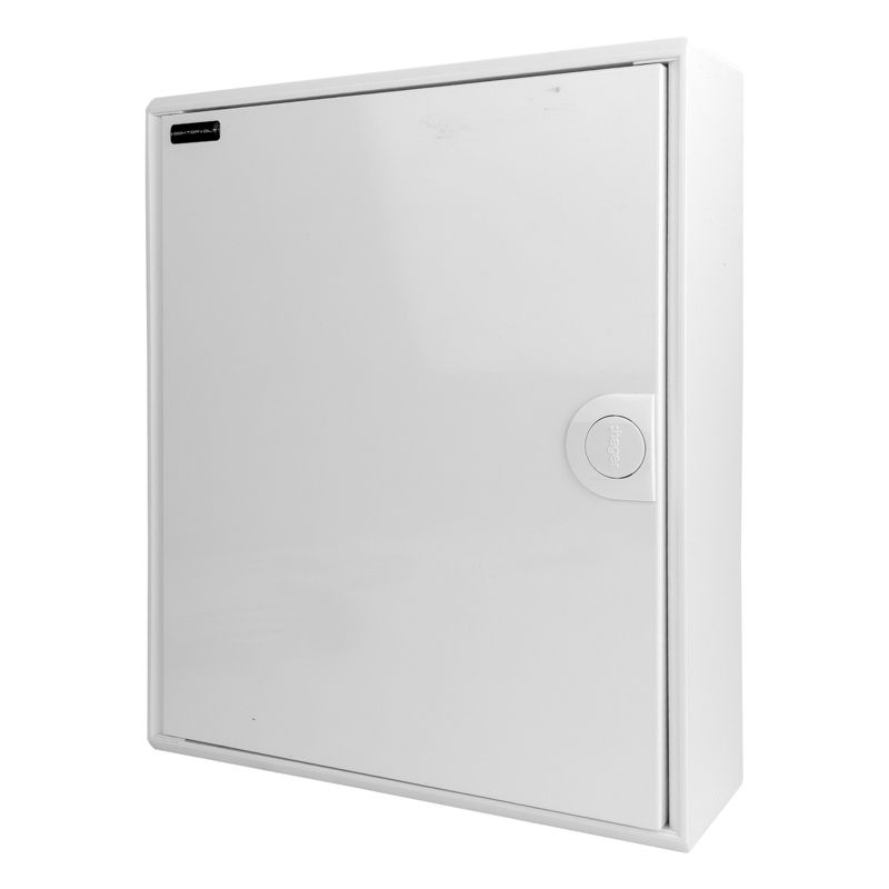 Rozdzielnica modułowa natynkowa 2x12 zabezpieczona 8xMCB 1xRCCB VDE 370x305x96,5mm Doktorvolt 1szt