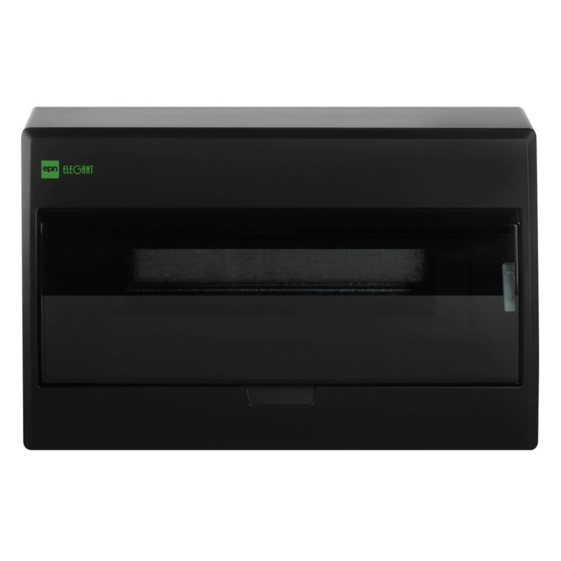 Rozdzielnica natynkowa Elektro-Plast Elegant 1 x 12 modułów IP40 czarna