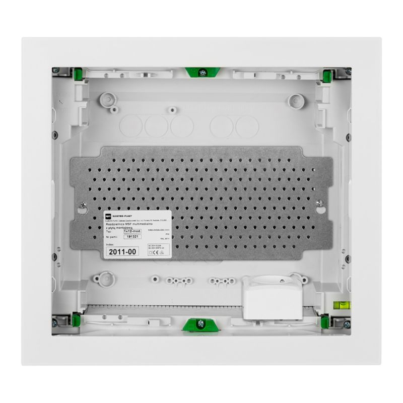 Rozdzielnica natynkowa Elektro-Plast MSF multimedialna 1/14 modułowa IP30 biała