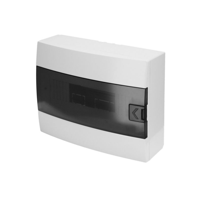 Rozdzielnica natynkowa HOROZ 12-modułowa biała dymna 285x223x110mm- 1szt