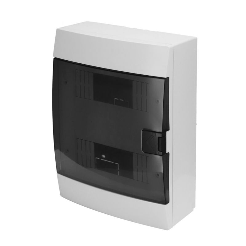 Rozdzielnica natynkowa HOROZ 16-modułowa biała dymna 215x290,5x110mm- 1szt
