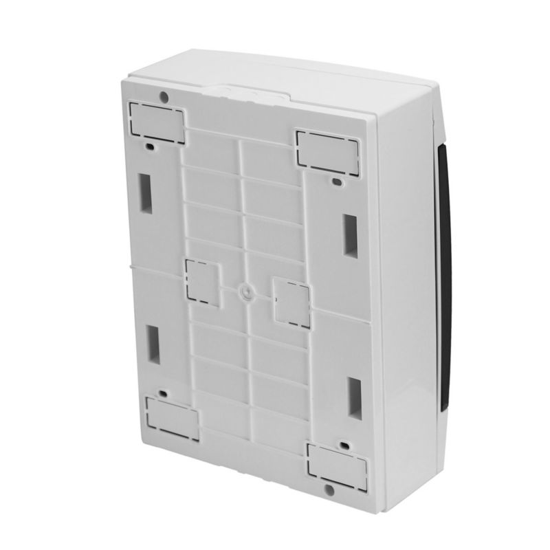 Rozdzielnica natynkowa HOROZ 16-modułowa biała dymna 215x290,5x110mm- 1szt