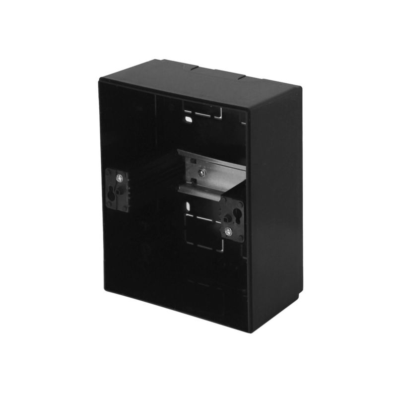 Rozdzielnica natynkowa HOROZ 4-modułowa czarna dymna 140x173x104mm- 1szt