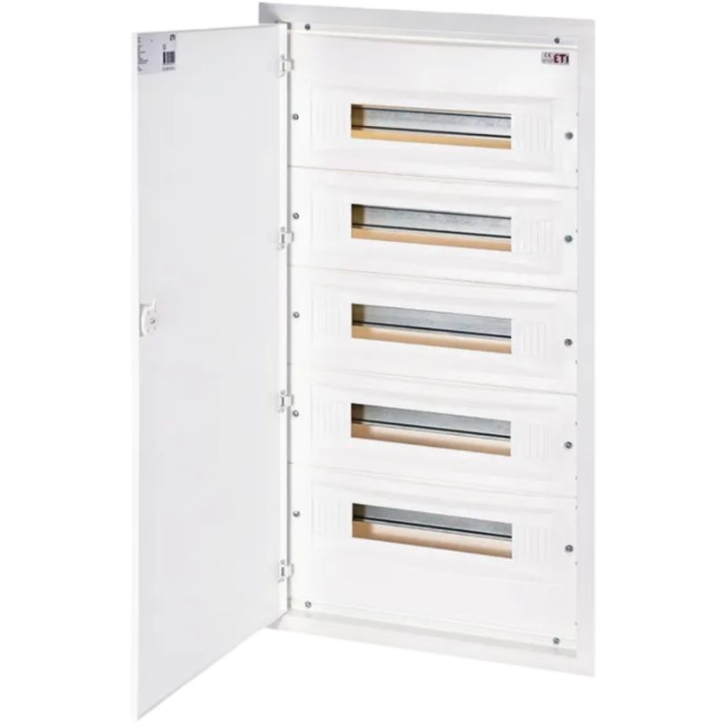 Rozdzielnica Podtynkowa Eti ERP18-5 P/T 5X18 Modułów IP40 Biała 1 Szt