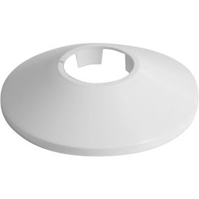 Rozeta stożkowa Tycner fi 32 mm plastikowa biała