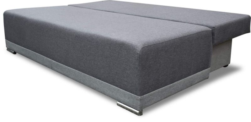 Rozkładana sofa ze sprężynami bonell Bonni Eufori Grafit/Szary 1 szt.