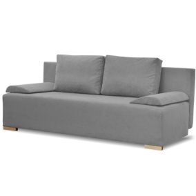 Rozkładana sofa ze sprężynami bonell Bonni Eufori Plus Szara 1 szt.