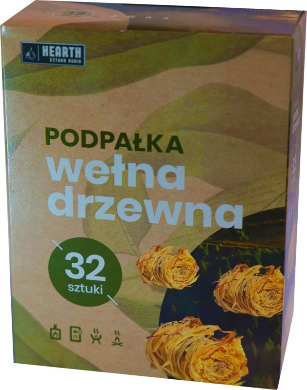Rozpałka Hearth wełna drzewna