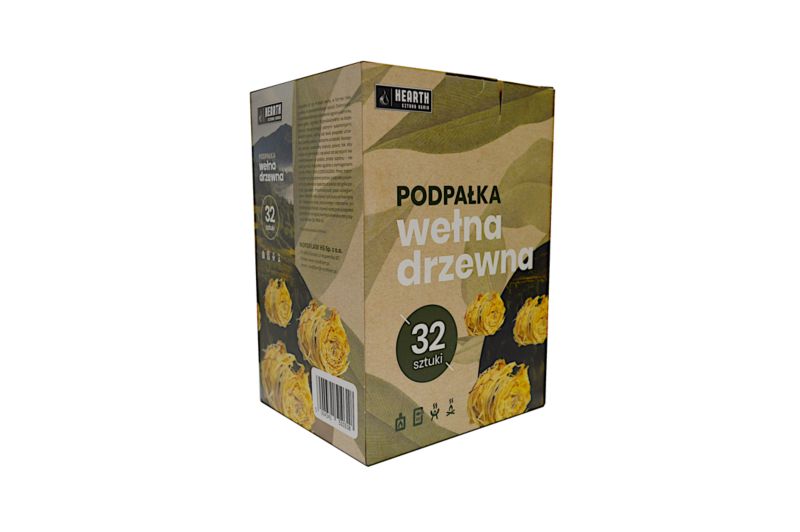 Rozpałka Hearth wełna drzewna