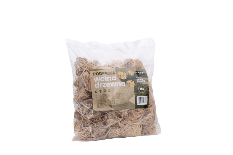 Rozpałka Nordflam wełna drzewna 1 kg FSC