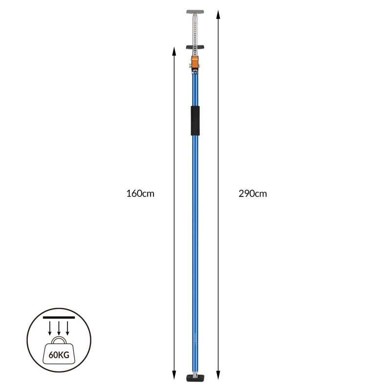 Rozpora montażowa Bauhus podpora montażowa 160-290 cm PRO 1 szt.