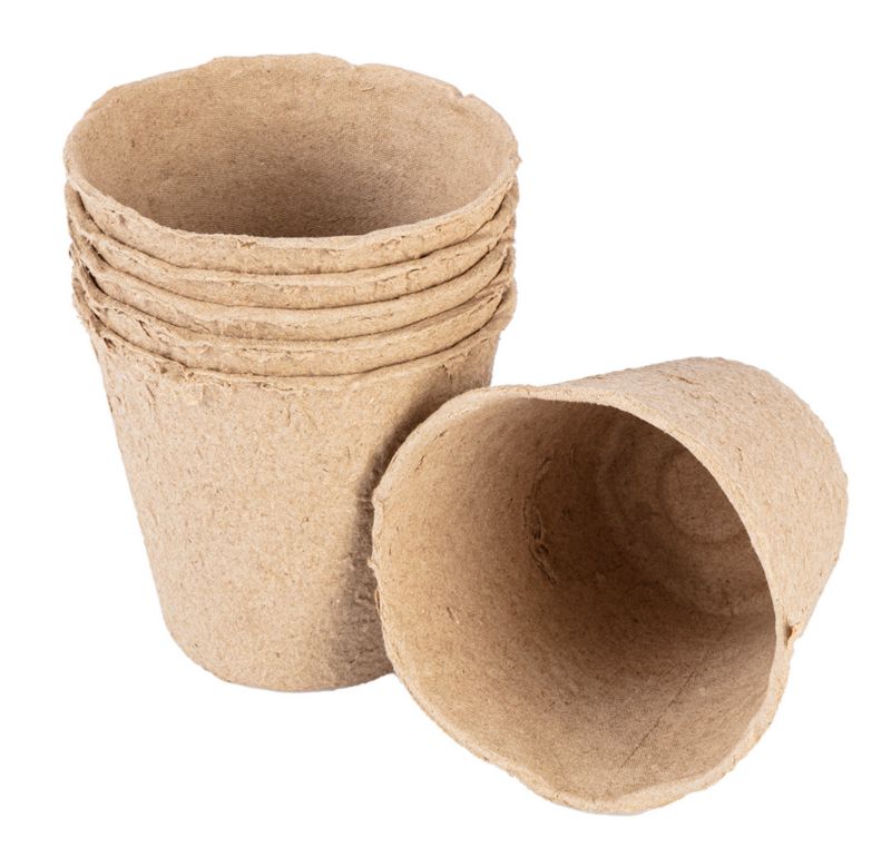 Rozsadniki torfowe VERTO 8 x 8 x 7.8 cm, 60 sztuk 1 kpl