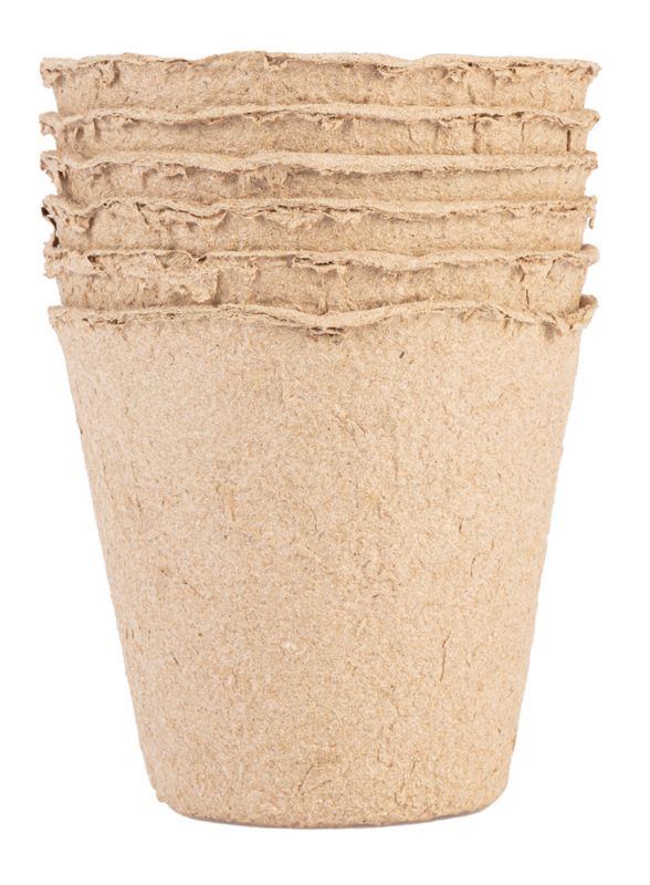 Rozsadniki torfowe VERTO 8 x 8 x 7.8 cm, 60 sztuk 1 kpl