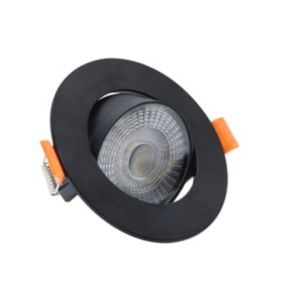 Ruchome oczko podtynkowe Light Prestige Plus czarne LED CCT 1 szt.