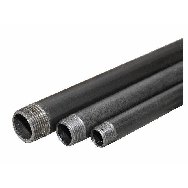 Rura gwintowana 20 x 50 mm czarna