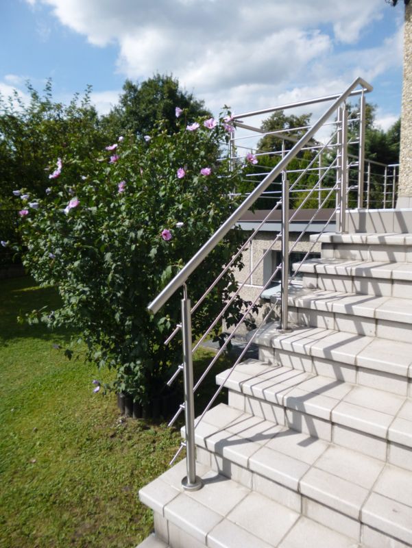 Rura poręczy balustrady AVIS fi42,4 x 2,0 x 1500 mm, stal nierdzewna, szlifowana 1 szt.