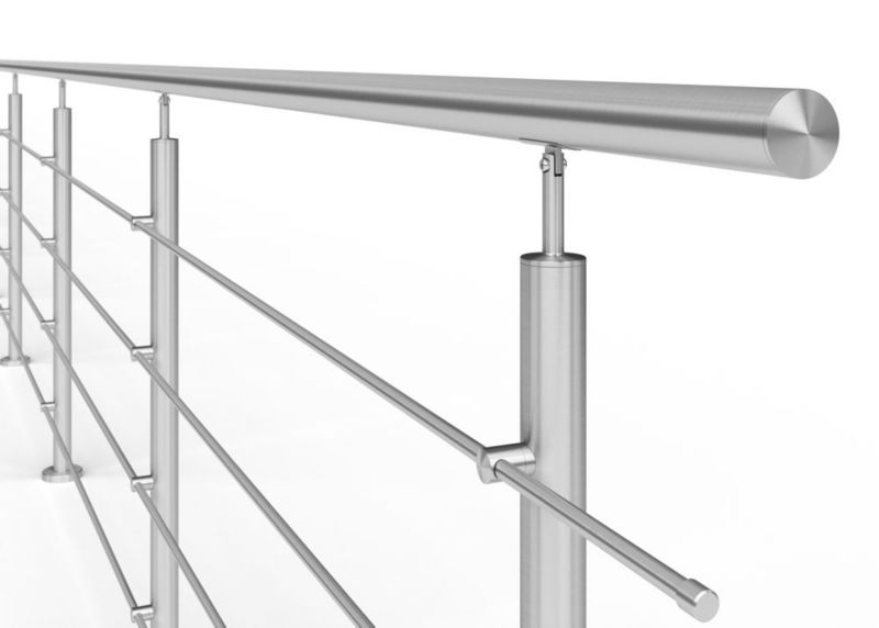 Rura poręczy balustrady AVIS fi42,4 x 2,0 x 2000 mm, stal nierdzewna, szlifowana 1 szt.