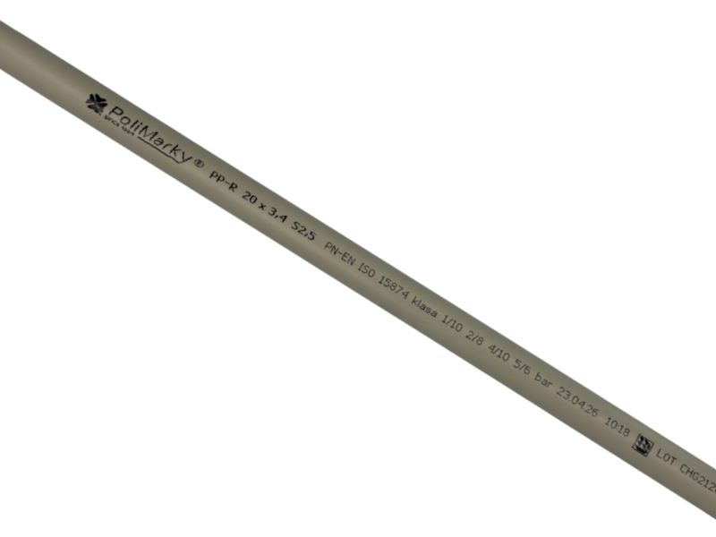 Rura PP-R PN20 20 mm 3 mb