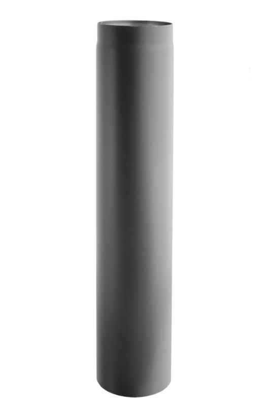 Rura prosta Darco 2 x 130 mm x 1 m czarna