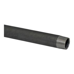 Rura stalowa ErE bezszwowa gwintowana 1" x 100 mm czarna