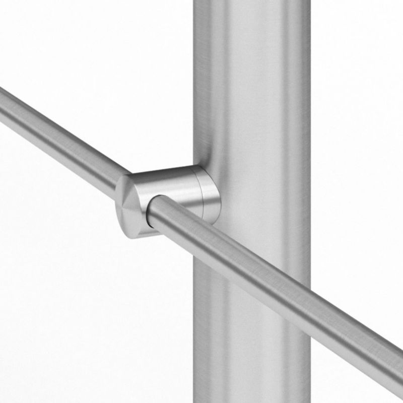 Rurka dla balustrady AVIS fi12 x 1,0 x 2000 mm, stal nierdzewna, szlifowana