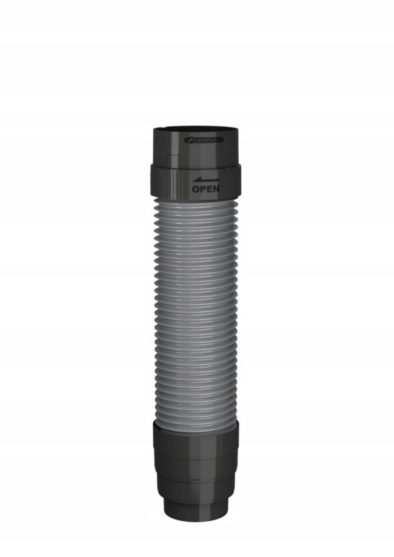 Ruroflex PLUS 125 CLICK do kominków WIRPLAST EVO PRO PLUS
