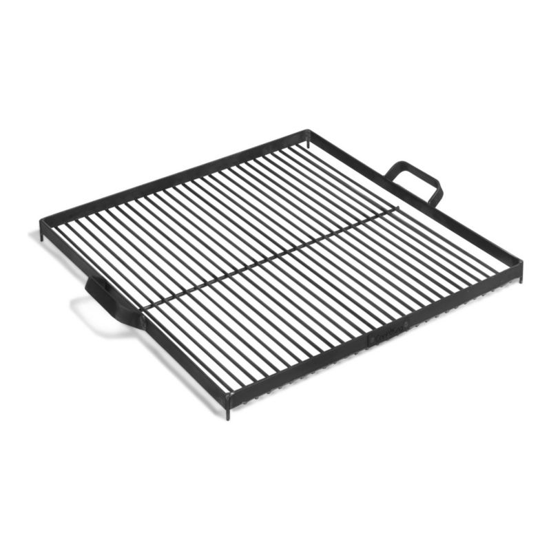 Ruszt do grilla COOK KING 58x58 cm do paleniska ogrodowego 80 cm na ognisko producent ze stali naturalnej wytrzymały 1 szt.