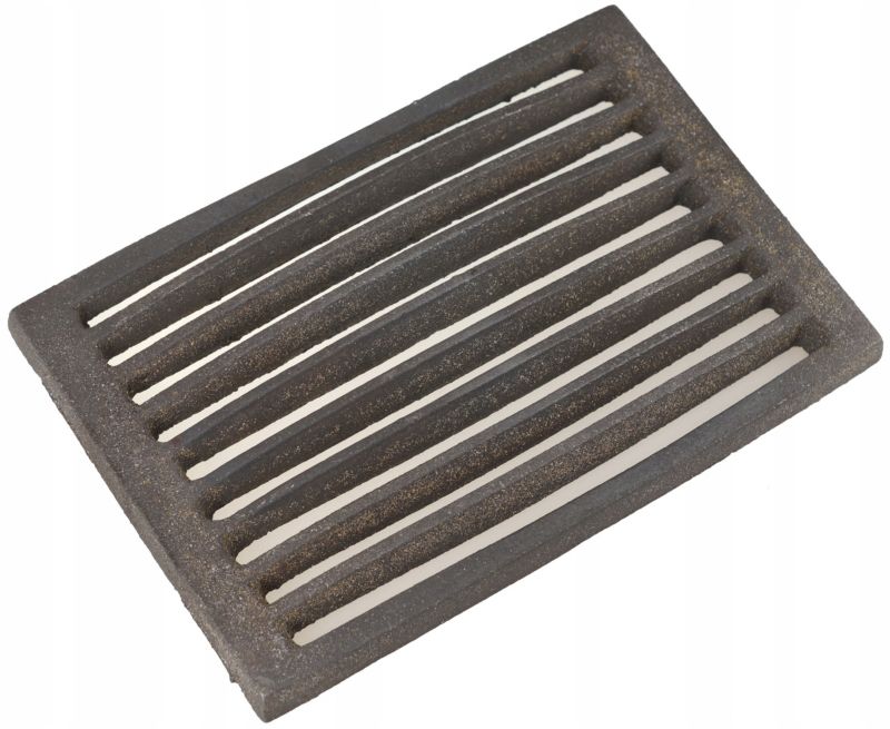 Ruszt FEINZ Żeliwny Wkład Do Pieca Kuchni Kominka Kotła 300X200 Mm 1 szt.