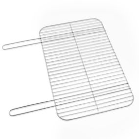 Ruszt grillowy Blooma z uchwytem 60 x 40 cm