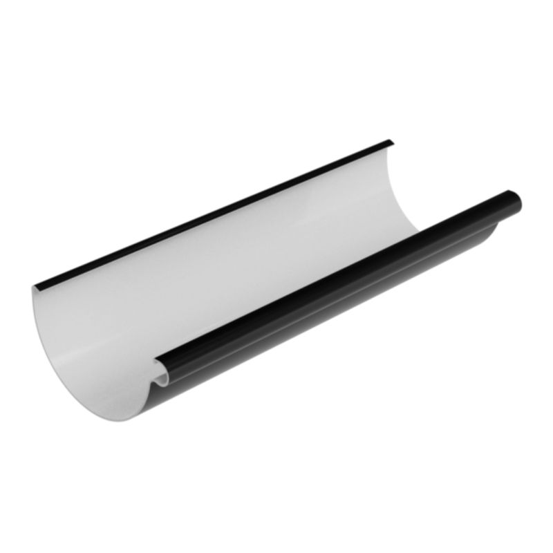 Rynna Galeco PVC 110 mm/400 cm czarna