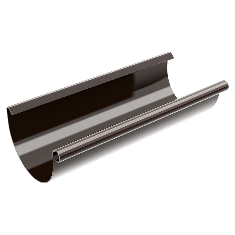 Rynna PVC Ocean 100 mm brązowa 2 m