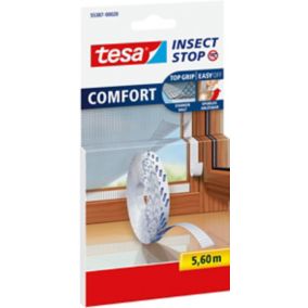 Rzep samoprzylepny do moskitier Tesa Comfort 10 mm x 5,6 m