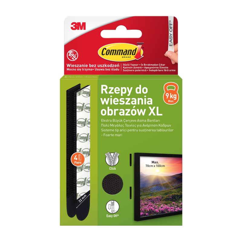 Rzepy Command 4 pary XL