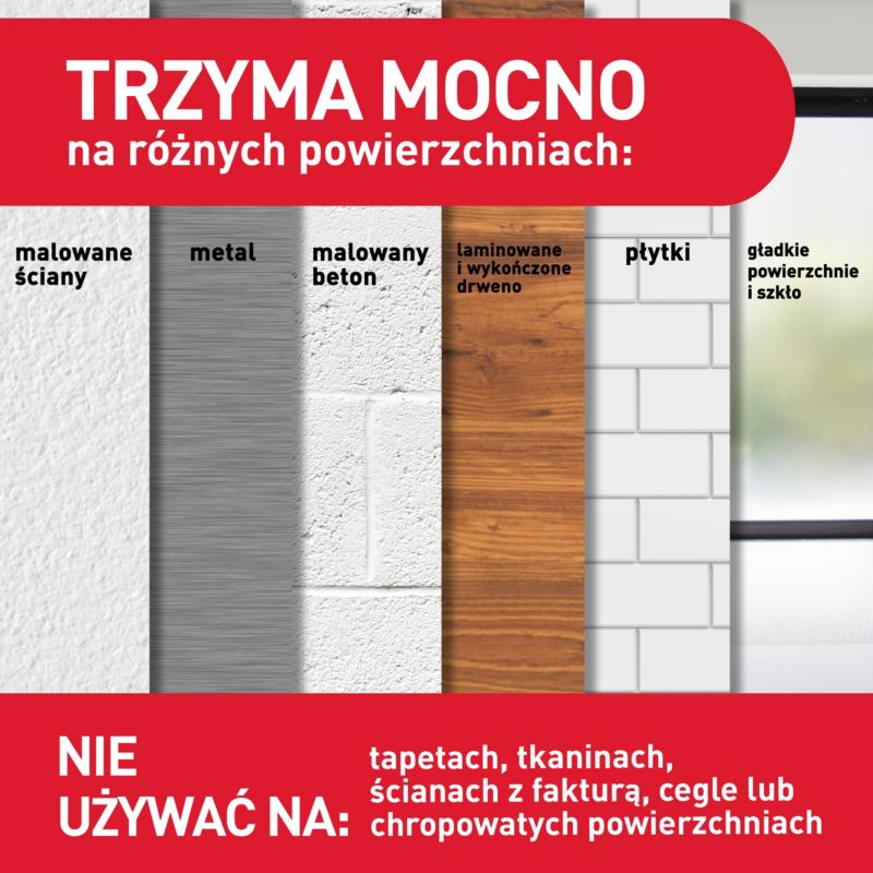 Rzepy Command małe 4 pary